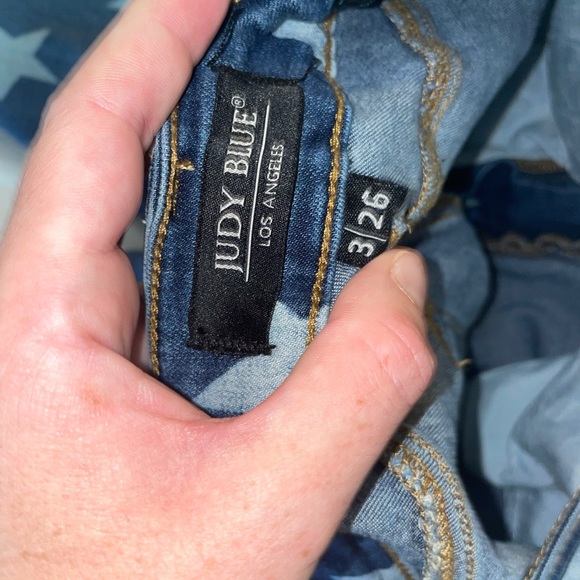 star flared hugh-rise jeans! used-like new - Picture 3 of 3